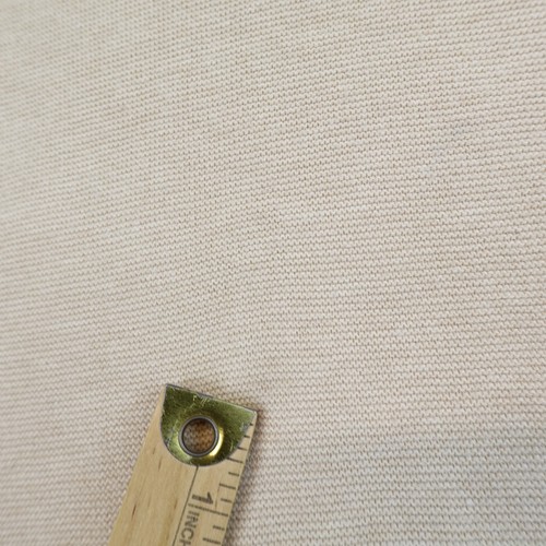 Quince Sweater Womens Cotton Cashmere Link Stitch Dolman Heather Oatmeal Size S - Picture 4 of 10