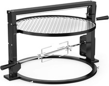 Santa Maria Grillaufsatz Grillspieß Set für Weber Kugelgrill 57cm …