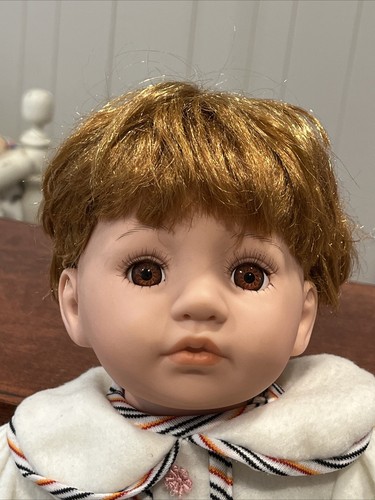 17” Redhead Sweet Dream 1-3000 Baby Doll Light Brown Eyes. Soft Body - Picture 3 of 10