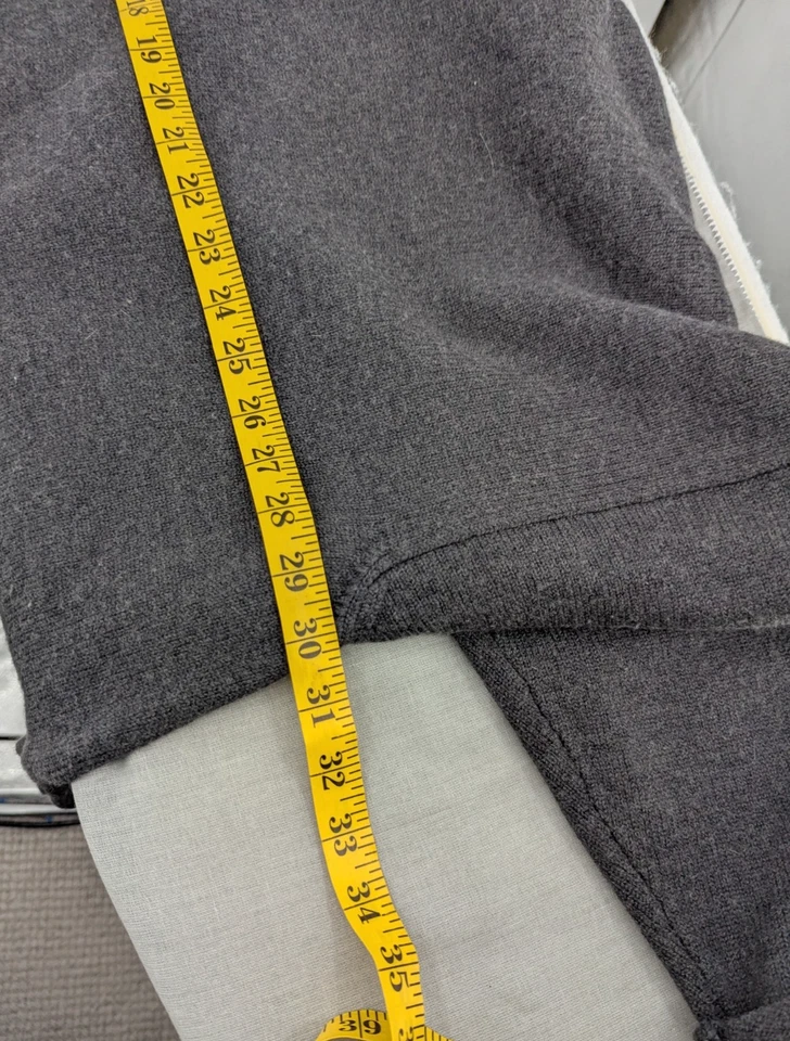 Suéter Eskandar Gris Oscuro 100% Lana Merino Escocia Cuello Tortuga ¡BONITO! Foto 4 de 4