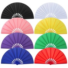 8 Pcs Boots on The Ground Hand Fan,line Dance Popping Fan clack Fan,Rave Fan ...