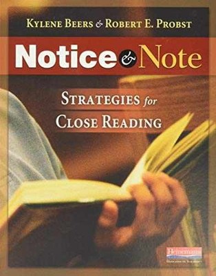 Notice & Note: Strategies for - Paperback, by Probst Robert E; - Acceptable p