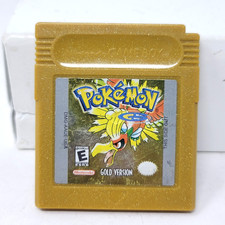 Pokemon Gold Version (Nintendo Game Boy Color 2000) Authentic Tested DRY BATTERY