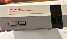 VTG NES Nintendo Action Set Box Styrofoam Console Grey Zapper NES-001