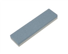 8" QUALITY ALUMINIUM OXIDE SHARPENING OIL STONE FINE MEDIUM GRADE