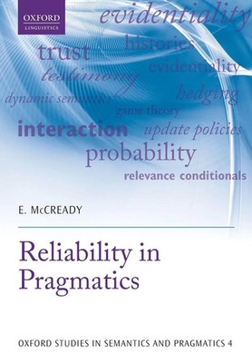 Reliability in Pragmatics E. McCready Taschenbuch Kartoniert / Broschiert 2015