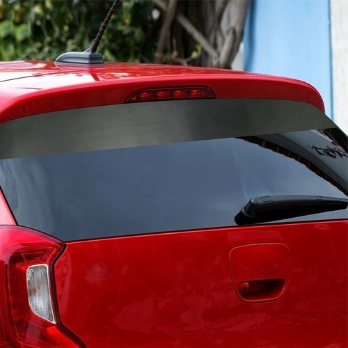 Car Sun Strip Visor Tint Film Front Windshield UV Shade Banner Accessories Black - Picture 10 of 12