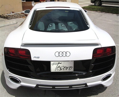 Audi R8 2006-2010 Prior style rear Skirt for V8 Typ42 Made in USA NEW