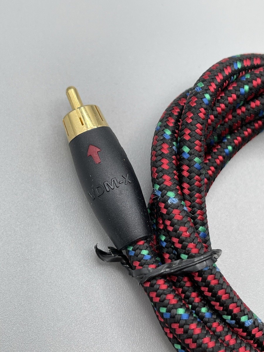 AudioQuest VDM-X RCA Cable | 4.75 ft (4'9