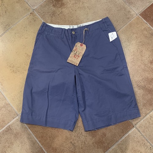 NWT Polo Jeans Company Cargo Shorts Mens 32 Utility Pockets River Blue