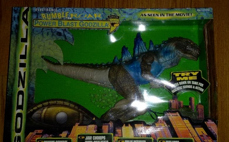激レア☆TOYBIZ ゴジラPOWER BLAST GODZILLA 箱付き godzilla the series toys 1998 | eBay