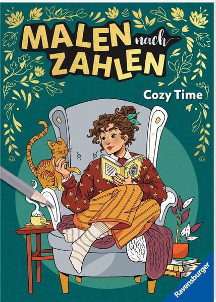 Ravensburger Buch KreativitäT Malen Nach Zahlen Cozy Time 48855-image