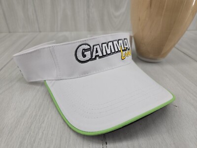 Gamma Lines Edge Visor Hat White