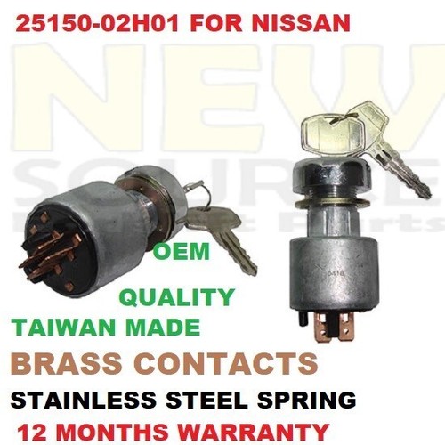 25150-02H01 25150-L1806 25150-00H0 NISSAN J02 FORKLIFT IGNITION STARTER ...