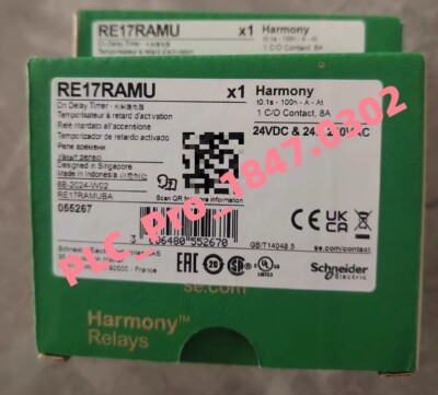 1PCS New Original Schneider RE17RAMU Relay Quality assurance Fast delivery