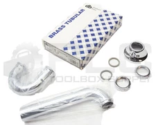 NEW DEARBORN BRASS 701DF-1 17-GAUGE P TRAP 1-1/4"