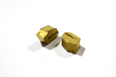 10 pcs of NEWCOMER, GTN-6 P1000 CVD GOLD COATED CARBIDE INSERTS      F1718