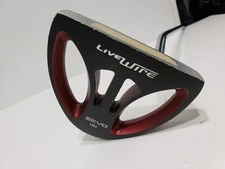 Zevo LW2 Live Wire Black Large Mallet Putter 34" RH New Grip Face Insert