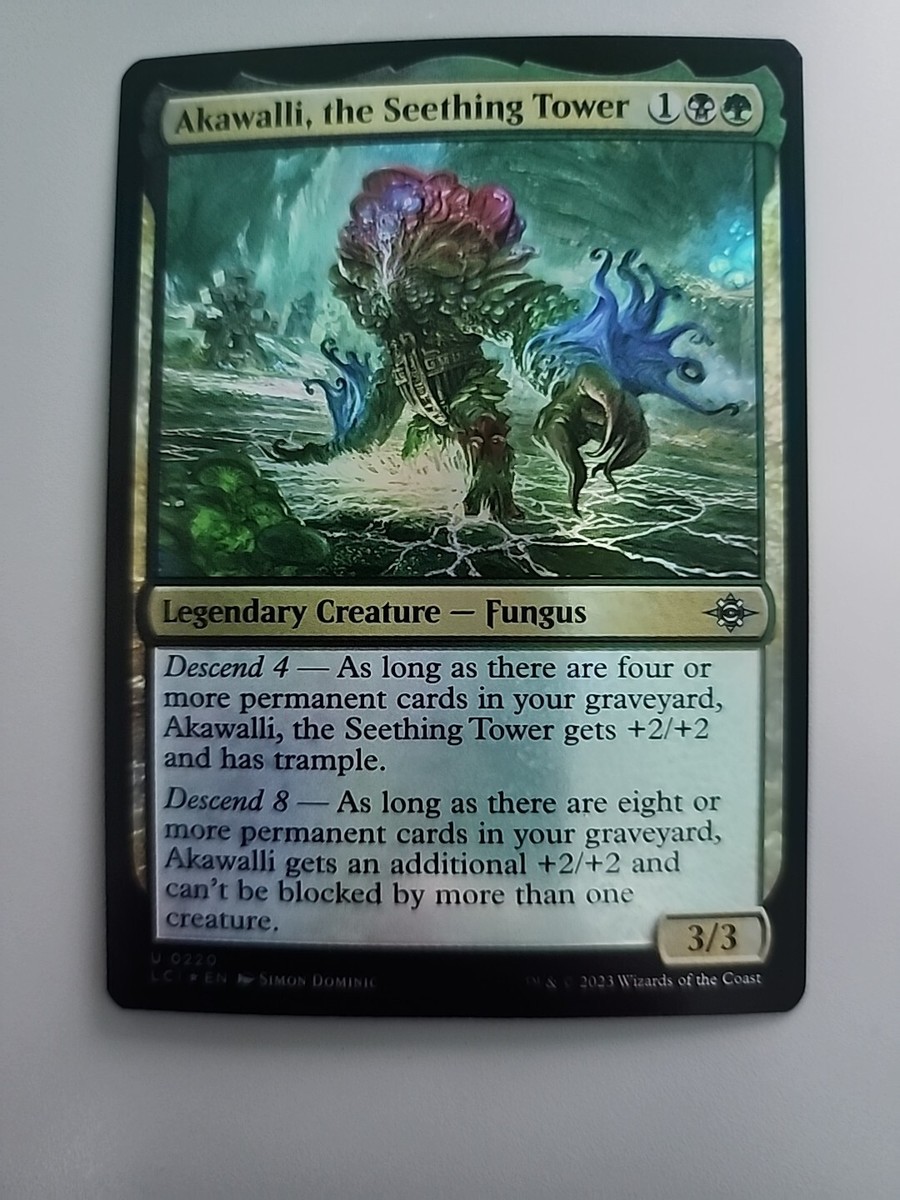 MTG Akawalli, the Seething Tower The Lost Caverns of Ixalan Foil