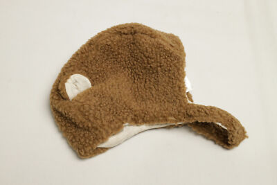 Baby B'gosh Baby Baby Bear Hat With Chin Strap CL8 Brown Size US: 12-24M NWT