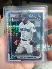2024 Bowman Chrome Mega Box Mojo Ben Williamson 1st Seattle Mariners