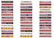 SUBBUTEO - 42 ADESIVI TIFOSERIE SUPPORTERS CREMONESE per GRADINATA TRIBUNA CURVA