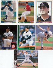 20 different BOB WICKMAN cards lot RC 1991 - 2007 Yankees Brewers Indians