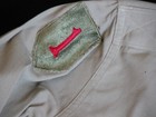 Vietnam War US Army 1st Infantry Division Uniform Officer's Shirt cap ZAMORA Vtg — photo 3