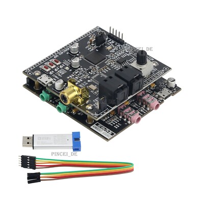 ADAU1452-DSP Development Board and AD1938 4 In 8 Out Decoder Board with USBi