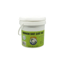 Joy Fish Minnow Cast Nets: (1/4" Sq. Mesh)