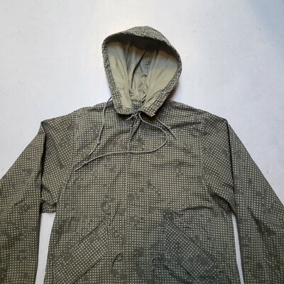 Vtg 80s US Army Fishtail Parka Military Night Desert Camouflage