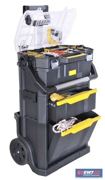 Stanley STST1-79231 Rollende Werkstatt 2 In 1 Inkl. Werkzeugtrage & Organizer-image