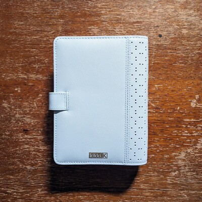 Kikki.K Medium (Personal Size) Ring Planner, Ice Blue | eBay