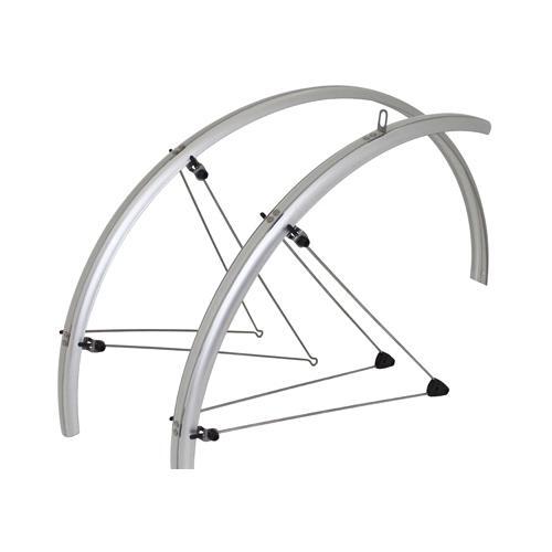Garde-boue route 700x35mm argent Stronglight pour équiper votre vélo de vélotaf hivernal