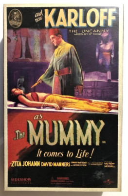 SIDESHOW COLLECTIBLES THE MUMMY ARDETH BEY BORIS KARLOFF 12