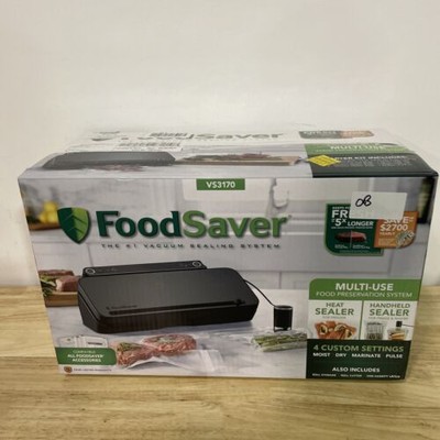 foodsaver vacuum sealer vs3170