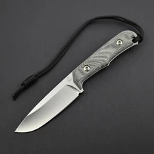 NEW! Chris Reeve Backpacker MagnaCut, Black Micarta, CRK Fixed Blade BPR-1000