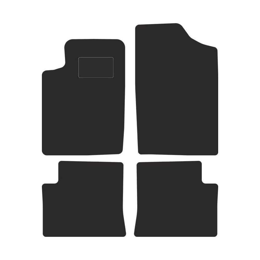Tapis de sol Xsara bleu pour voyager en confort en voiture