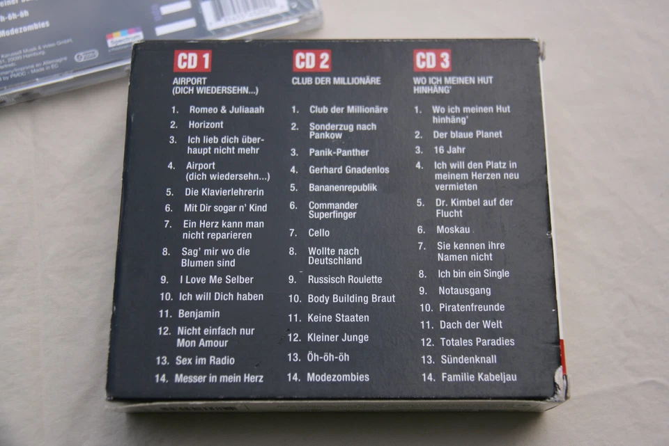 Udo Lindenberg - The Collection - 3 CD-Box 2007 - 42 Songs CD`s Top Zustand - Bild 4 von 4