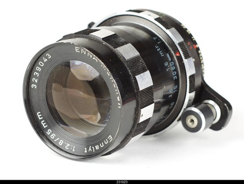 Lens Enna Munchen Ennalyt 2,8/95mm Sockel Mount Exakta - Picture 2 of 3