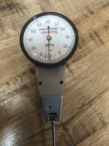 Starrett No. 811 Swivel Head Dial Indicator .001” x .06” Range - Picture 10 of 12