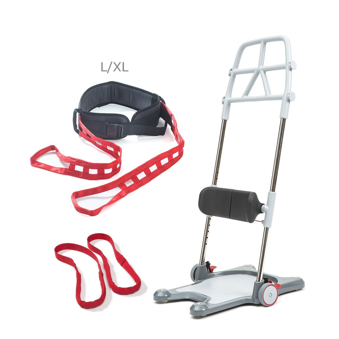 Transferhilfe Etac Molift Raiser PRO im Set, inkl. Gürtel L/XL und Handgurten