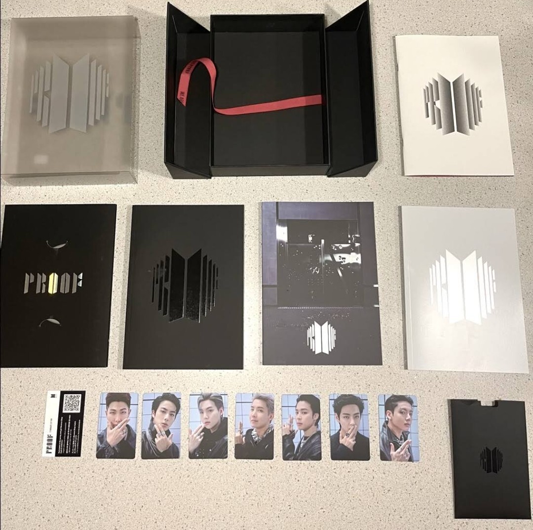 BTS PROOF Standard Editionアルバム（新品未使用） New Unsealed BTS PROOF Album STANDARD Edition *Includes All