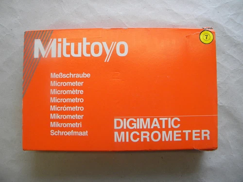 Digital Iron Measuring Screw Micrometer Mitutoyo 331-252 Measuring Range 25-50mm IP65