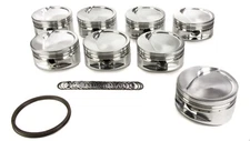 BBC Dished Piston Set 4.500 Bore -20cc JE PISTONS 257942