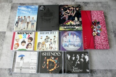 SET x10 SHINee Japan CD Sherlock 321 Dazzling girl 1000nen Zutto