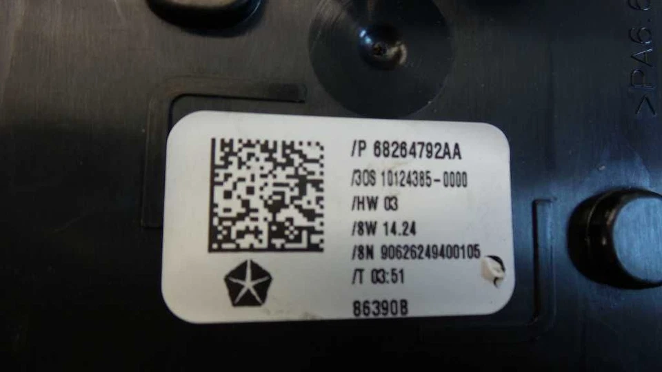 Conjunto de cambio transmisión automática palanca de cambios Chrysler 200 161693 2015 Foto 2 de 4