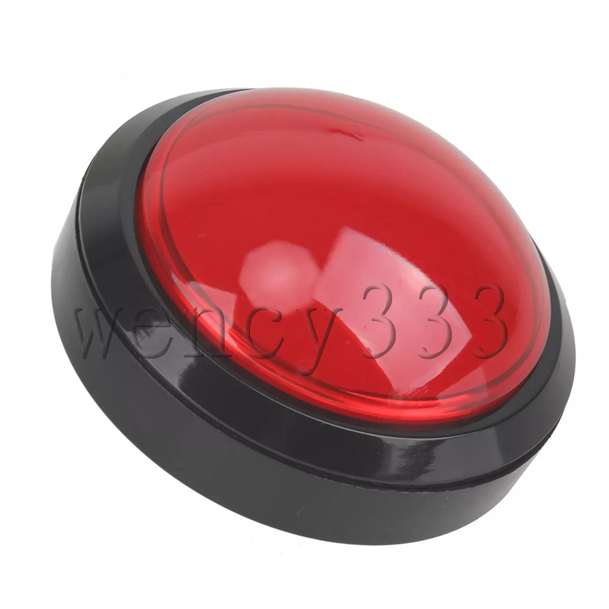 Massive Arcade Button with LED - 100mm Red