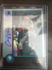 2018 Bowman Draft Chrome CASEY MIZE Auto /991998 20th Anniversary