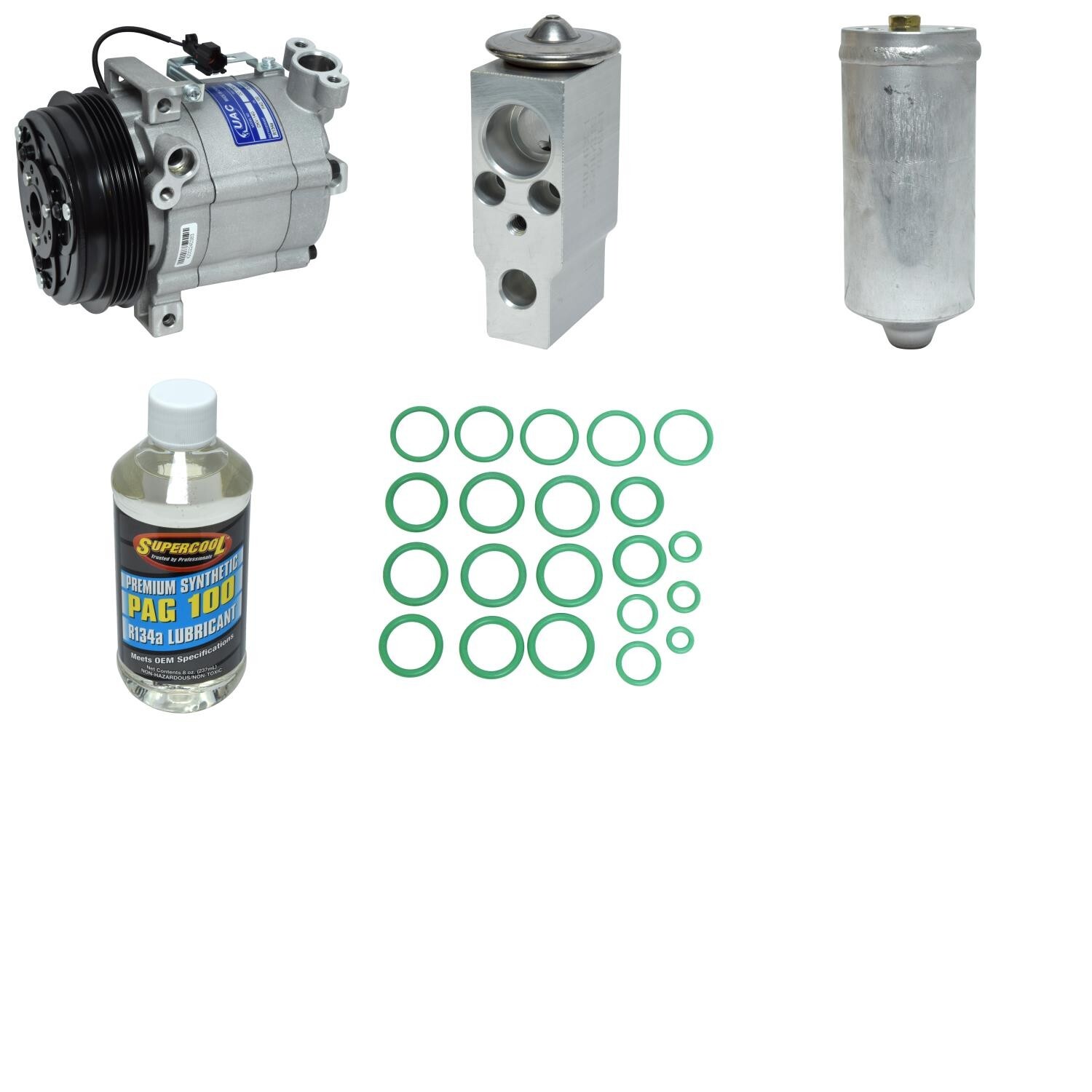A/C Compressor Kit UAC For 2004 Subaru Legacy